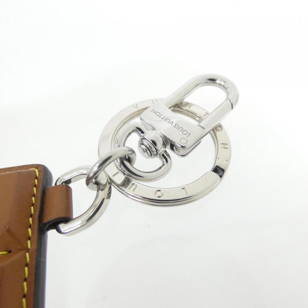 Louis Vuitton Monogram Accessory Bag Charm LV Chocolate Bar M01478 Keyring - Picture 7 of 7